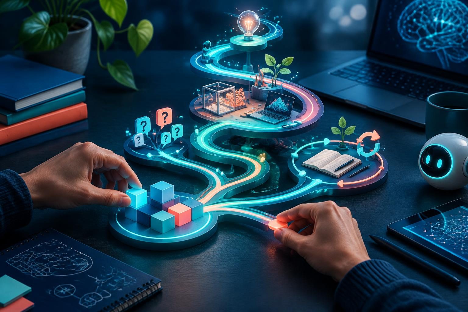 Beyond Bloom: Rethinking Cognitive Pathways and Sustainable Knowledge in an AI-Powered Classroom